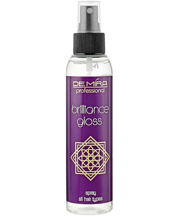 Demira Professional - Блеск-спрей без фиксации для всех типов волос Brilliance gloss 160 мл