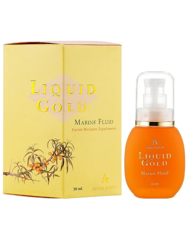 Anna Lotan - Зволожувач морський Золоті краплі Liquid Gold Marine Fluid 30 мл back