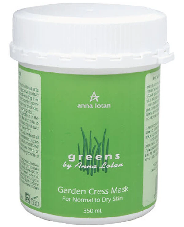 Anna Lotan Кресс-салат маска | Greens Garden Cress Mask фото, цена, купить