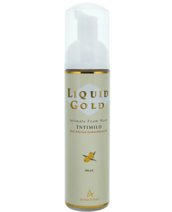 Anna Lotan - Жидкое мыло для интимных участков тела Liquid Gold Intimild Foam Wash 200 мл
