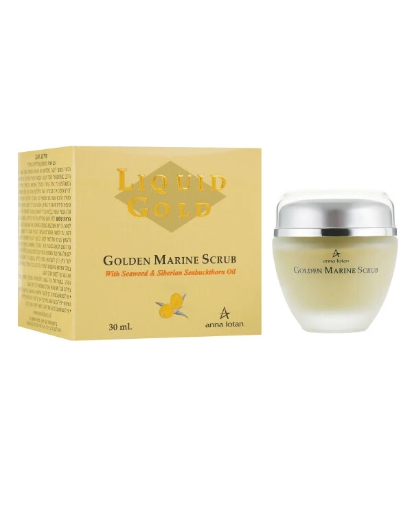 Anna Lotan - Золотий пілінг Liquid Gold Golden Marine Scrub 30 мл back