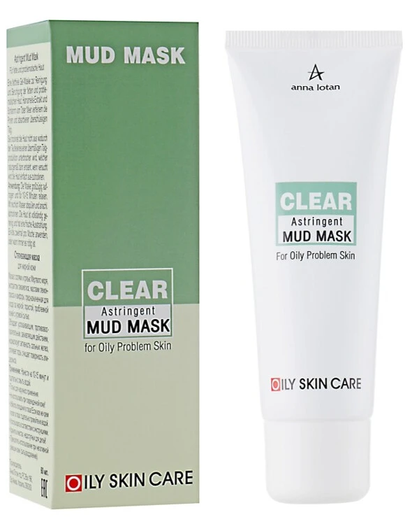 Anna Lotan - Стягивающая маска Clear Astringent Mud Mask 60 мл