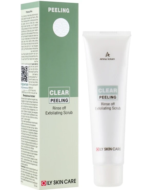 Anna Lotan - Минеральный пилинг Clear Peeling Rinse off Exfoliating Scrub 100 мл