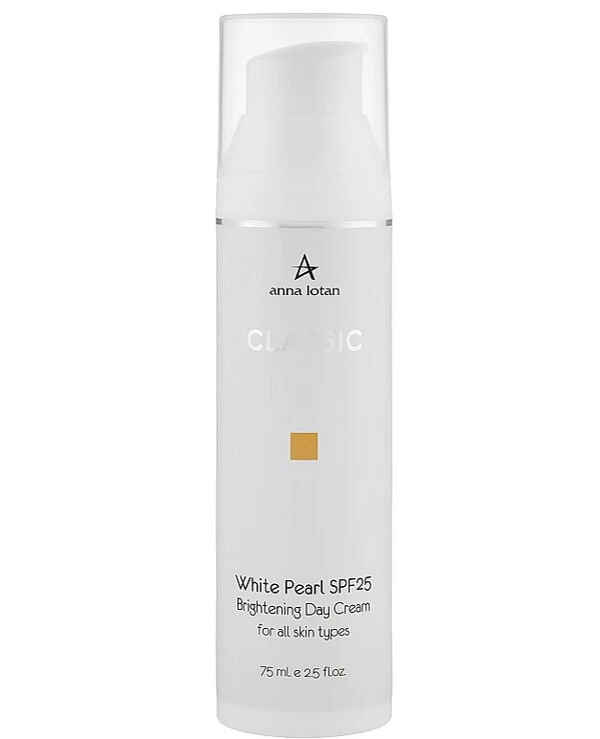 Anna Lotan - Солнцезащитный дневной крем Белая жемчужина SPF 25 Classic White Pearl Protective Day Cream SPF 25 75 мл