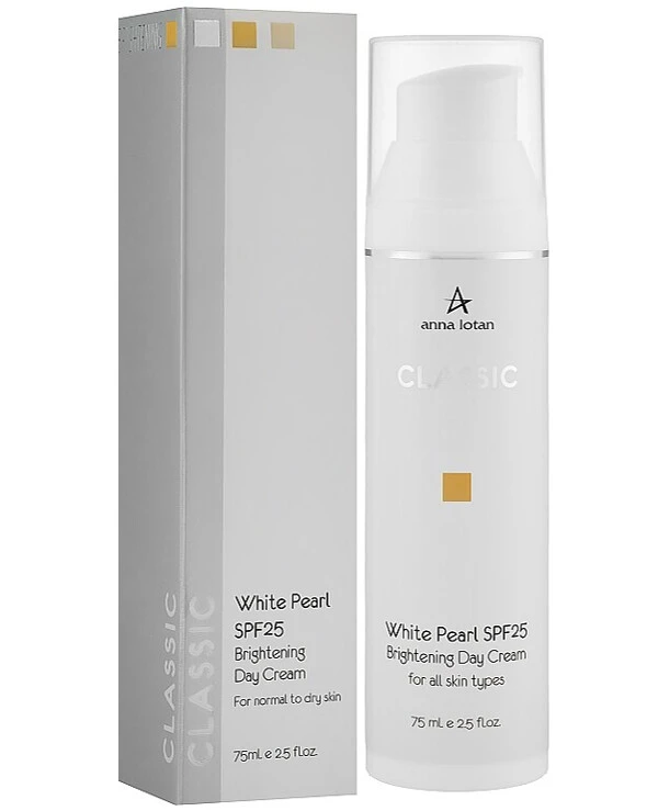 Anna Lotan - Солнцезащитный дневной крем Белая жемчужина SPF 25 Classic White Pearl Protective Day Cream SPF 25 75 мл back