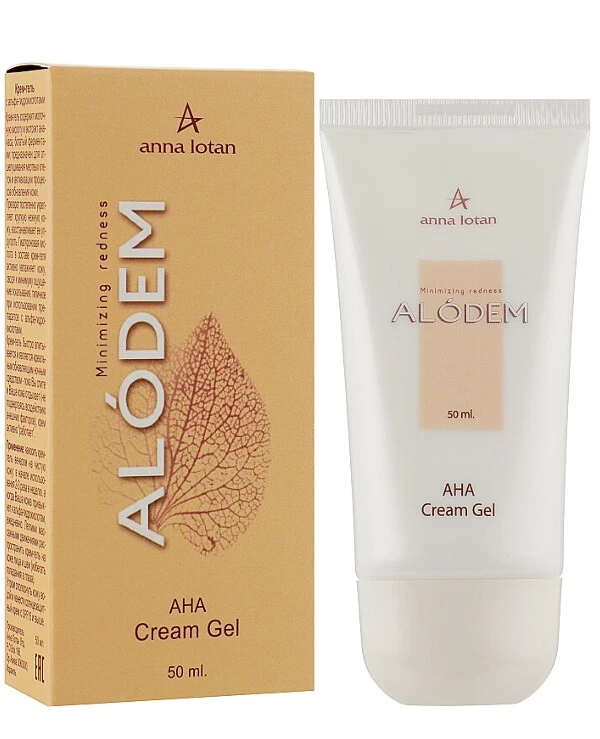 Anna Lotan - Крем-гель с альфа-гидрокислотами Alodem AHA Cream Gel 50 мл back