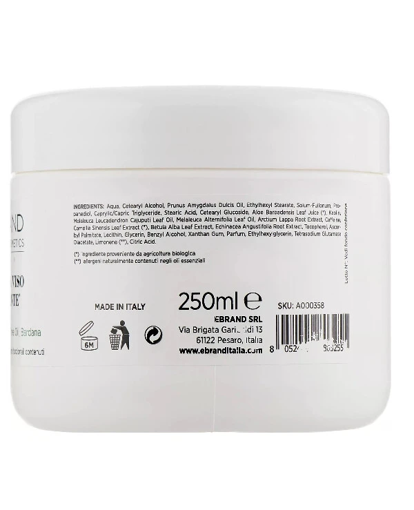 Ebrand - Очищающая маска для жирной и комбинированной кожи Maschera Viso Purificante 250 мл back