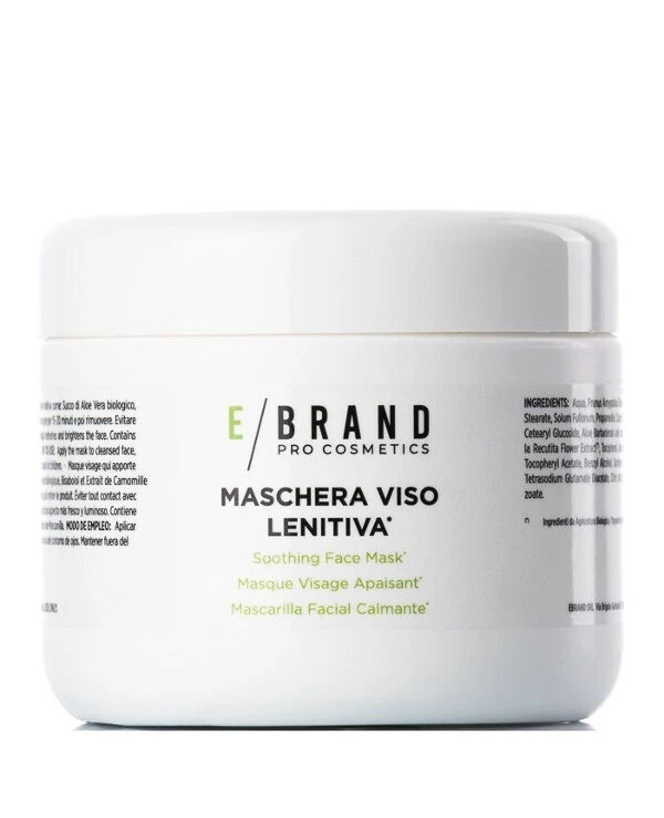 Ebrand - Успокаивающая маска для сухой, чувствительной кожи Maschera Viso Lenitiva 250 мл
