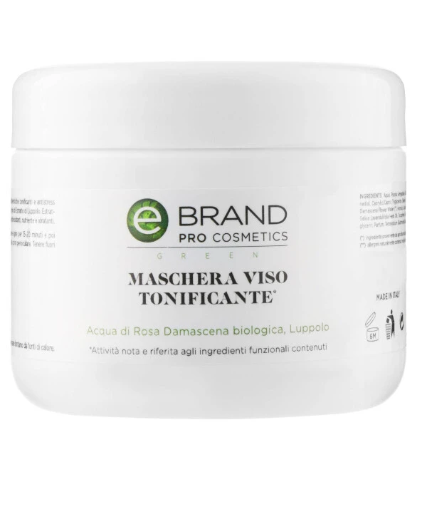 Ebrand - Тонизирующая маска с увлажняющим, антиоксидантным действием Maschera Viso Tonificante 250 мл