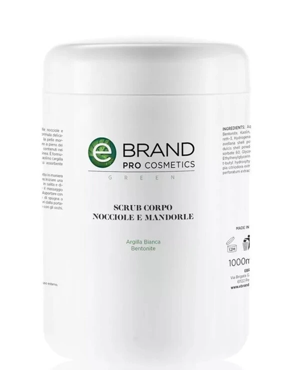 Ebrand - Скраб для тела Фундук и Миндаль Scrub Corpo Nocciole e Mandorie 1000 мл