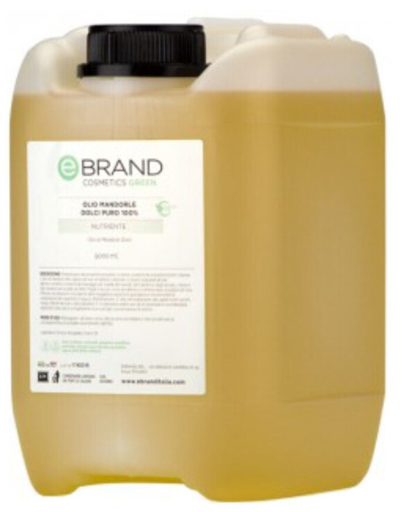 Ebrand - Massage Oil Sweet Almond 100% Olio Massaggio Mandorle Dolci Puro 100% 5 л