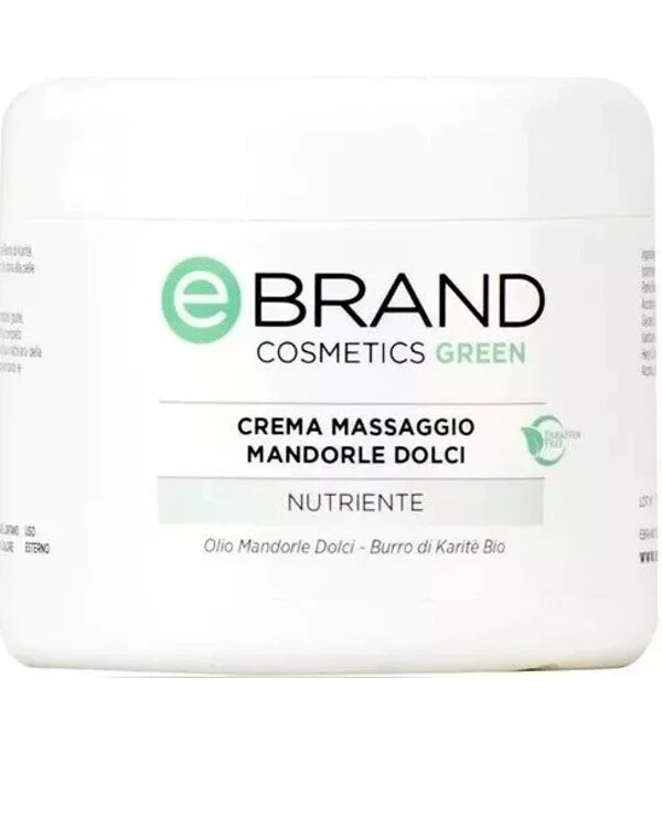 Ebrand - Массажный крем Сладкий миндаль Crema Massaggio Mandorle Dolci 500 мл