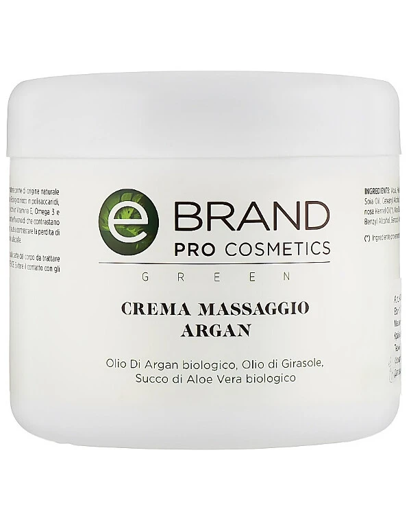 Ebrand - Массажный крем Арган Crema Massaggio Argan 500 мл