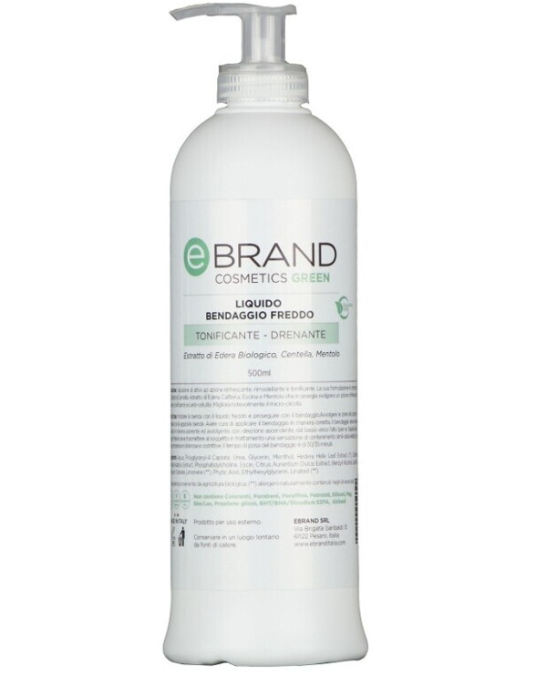 Ebrand - Cold solution for bandage wrap Liquido Bendaggio Freddo 500ml