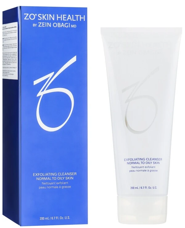 Zein Obagi ZO Skin Health - Очищающий гель с отшелушивающим действием Exfoliating Cleanser Normal to Oily Skin 200 мл