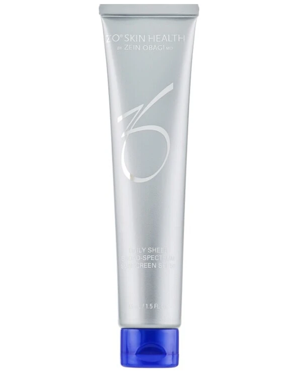 Zein Obagi ZO Skin Health - Солнцезащитный крем для лица Daily Sheer Broad-Spectrum SPF 50 45 мл back