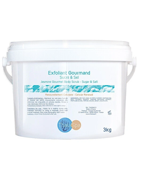 Thalaspa Жасминовый скраб гурмэ (с сахаром и солью) | Jasmine Gourmet Body Scrub фото, цена, купить