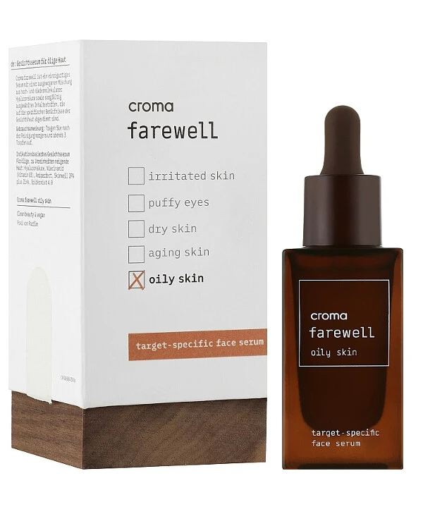 Croma - Сыворотка для жирной кожи Farewell Oily Skin 30 мл back