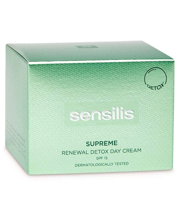 Sensilis - Дневной крем для лица с SPF15 Supreme Renewal Day Cream 50 мл back