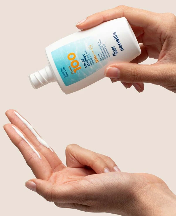 Sensilis - Солнцезащитный флюид для лица Ultra fluido 100 Solar Allergy 40 мл back