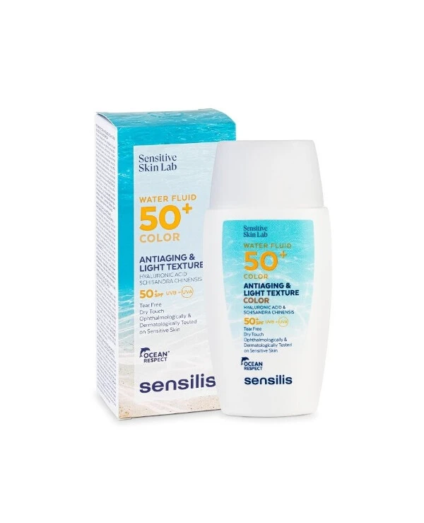 Sensilis - Солнцезащитный флюид для лица Waterfluide 50+ Color 40 мл