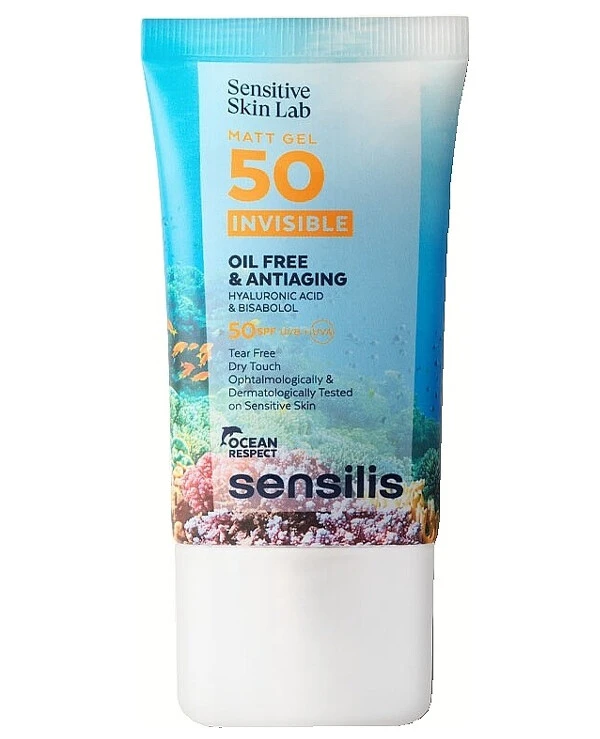 Sensilis - Солнцезащитный матирующий гель Matt gel Gel Oilfree SPF50+ 40 мл