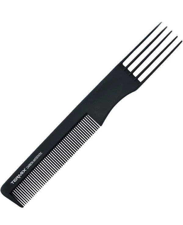 Termix - Comb for cutting with knitting needles Carbon Comb 862 Black