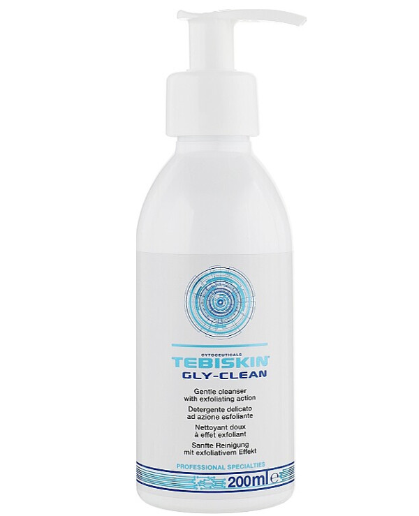 Tebiskin - Cleansing gel for dull skin with hyperkeratosis and hyperpigmentation Gly-Clean Cleanser 200ml back