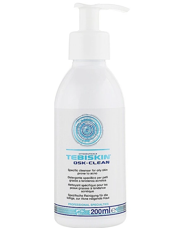 Tebiskin - Очищающий гель для жирной кожи, склонной к акне Osk-Clean Cleanser 200 мл back