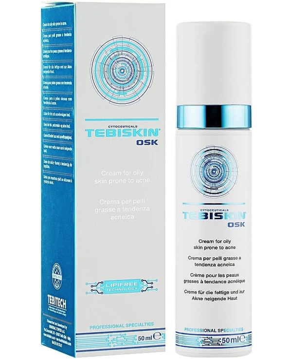 Tebiskin - Себорегулирующий крем для жирной проблемной кожи Osk Cream 50 мл