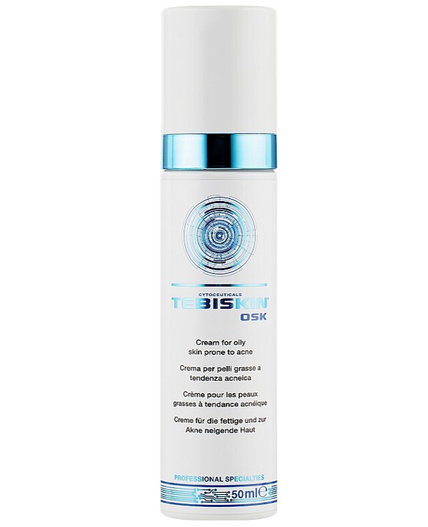 Tebiskin - Sebum-regulating cream for oily problem skin Osk Cream 50ml back