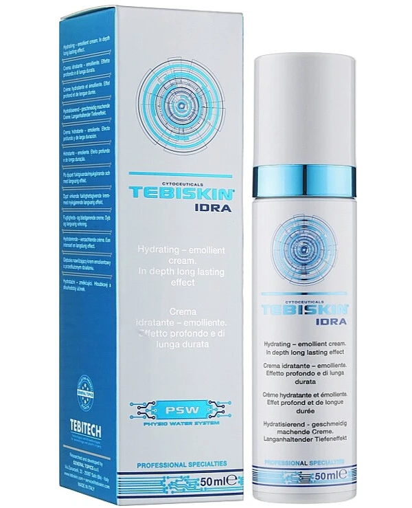 Tebiskin - Улажняющий крем для сухой, обезвоженной кожи Idra Cream 50 мл