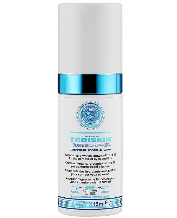 Tebiskin - Интенсивный омолаживающий крем для кожи вокруг глаз и губ Reticap-EL Contour Eyes&Lips 15 мл back