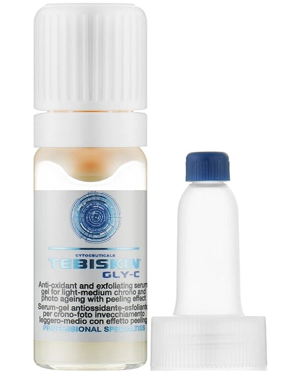 Tebiskin - Отшелушивающий гель с гликолевой кислотой и витамином С Gly-C 5 мл