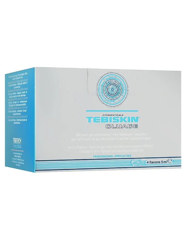 Tebiskin - Активная увлажняющая омолаживающая сыворотка Gluage 5 мл х 4 шт back
