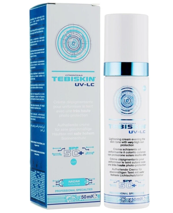 Tebiskin - Солнцезащитный крем для кожи с гиперпигментацией UV-LC 50 мл