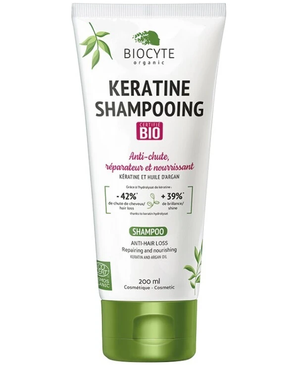 Biocyte - Шампунь на основе кератина и арганового масла Keratine Shampooing Bio 200 мл