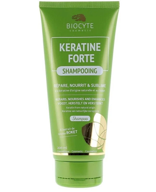 Biocyte - Шампунь с чистым кератином для восстановления волос Shampoing Keratine 200 мл
