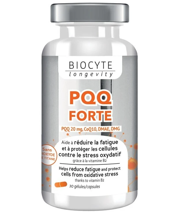 Biocyte - Пищевая добавка для увеличения тонуса, 30 шт PQQ Forte 