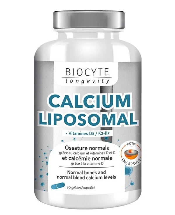 Biocyte - Пищевая добавка Кальций, 60 шт Calcium Liposomal 
