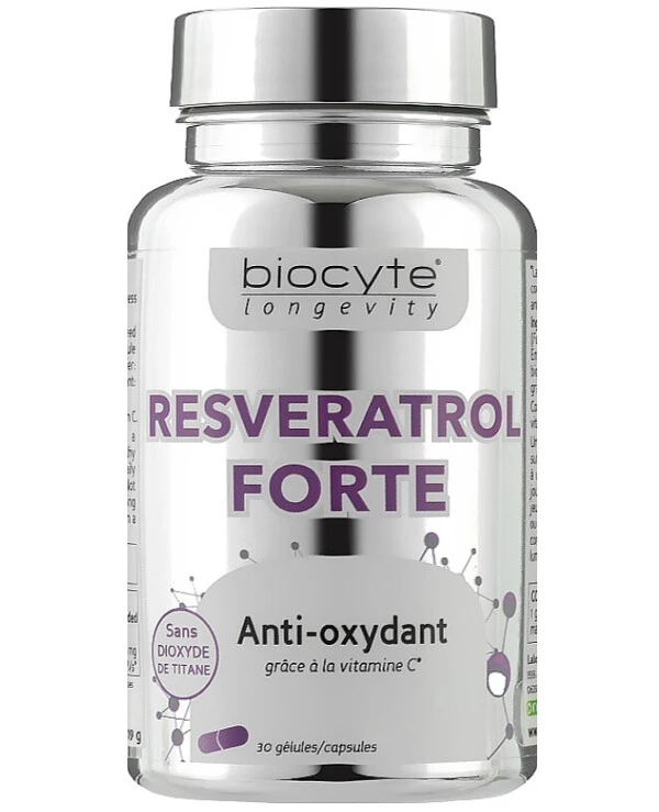 Biocyte - Пищевая добавка Ресвератрол форте Resveratrol Forte 