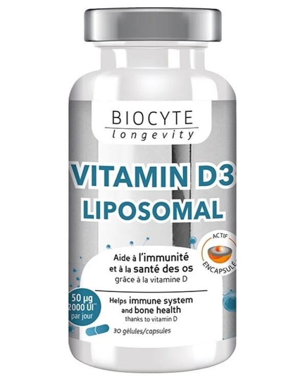 Biocyte - Липосомальный витамин D3 Vitamine D3 Liposomal 