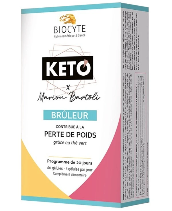 Biocyte - Пищевая добавка для сжигания веса Keto Bruleur 