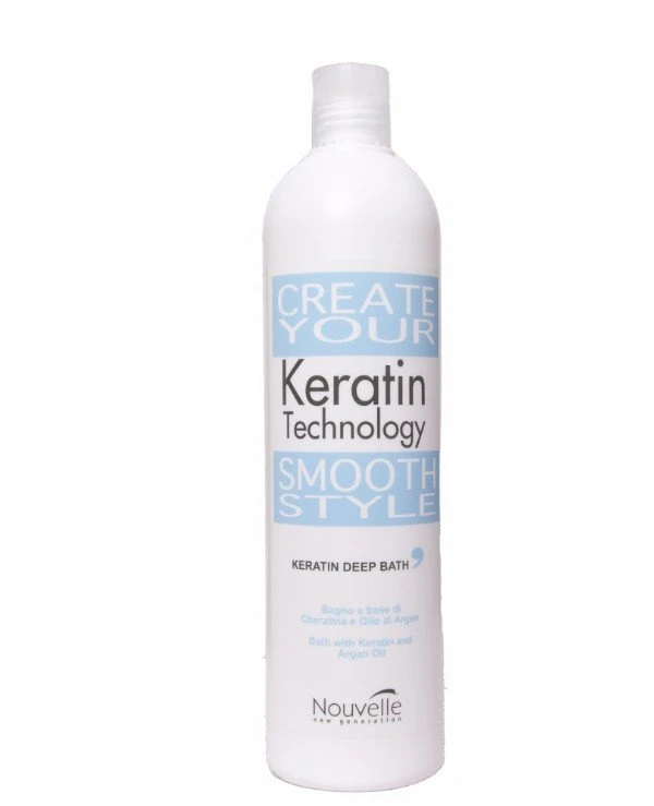 Nouvelle - Кератиновый шампунь Deep Bath Shampoo 500 мл