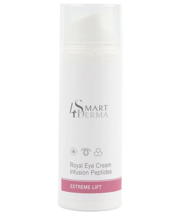 Smart4Derma - Усовершенствующий пептидный крем для периорбитальной зоны Royal Eye Cream Infusion Peptides 30 мл