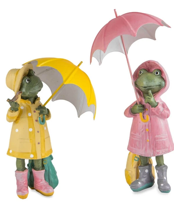 Statuettes - Набор статуэток Frogs (21 см)  Разноцветный
