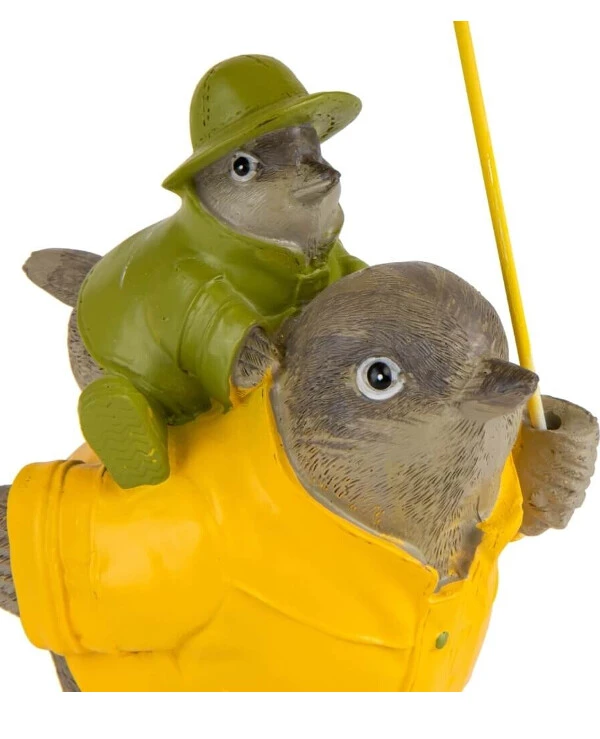 Statuettes - Статуэтка Funny birds (20 см)  Разноцветный back