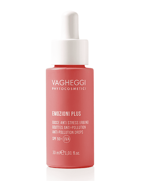 Vagheggi - Drops for protection against urban stress Emozioni Plus Anti-Pollution Drops SPF50+ 30ml