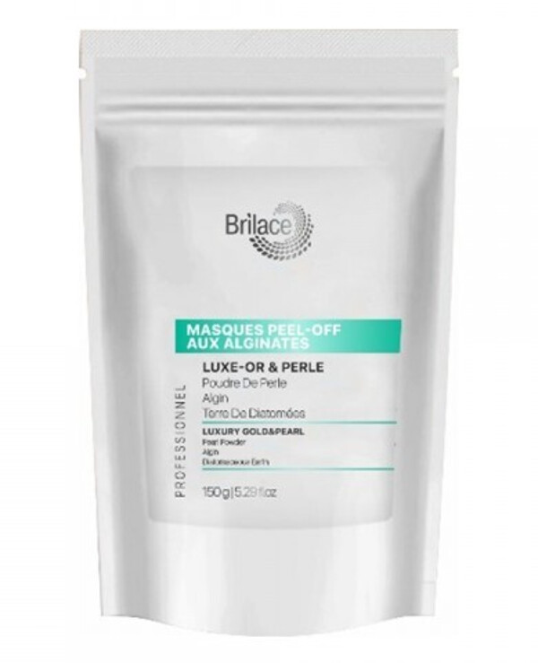 Brilace - Alginate face mask with gold and pearls Luxury Gold & Pearl Algin Peel Of Mask 150 g