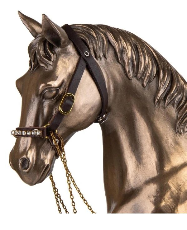 Veronese Golden horse figurine (51 cm) 76735V4 | Figurine Golden Horse (51 cm)_2